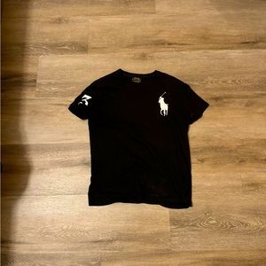 Original Polo Ralph Lauren Black/white tee in like new condition